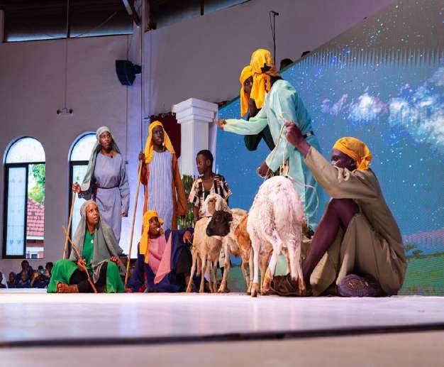 The annual Christmas production