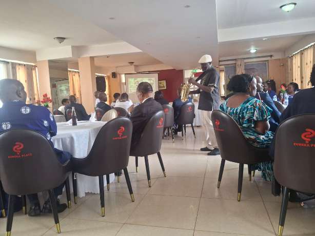 Members of the Fathers' Union at the St. Peter's Day luncheon