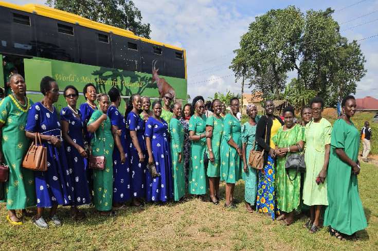 Women of St. Luke's gathered during a ministry retreat